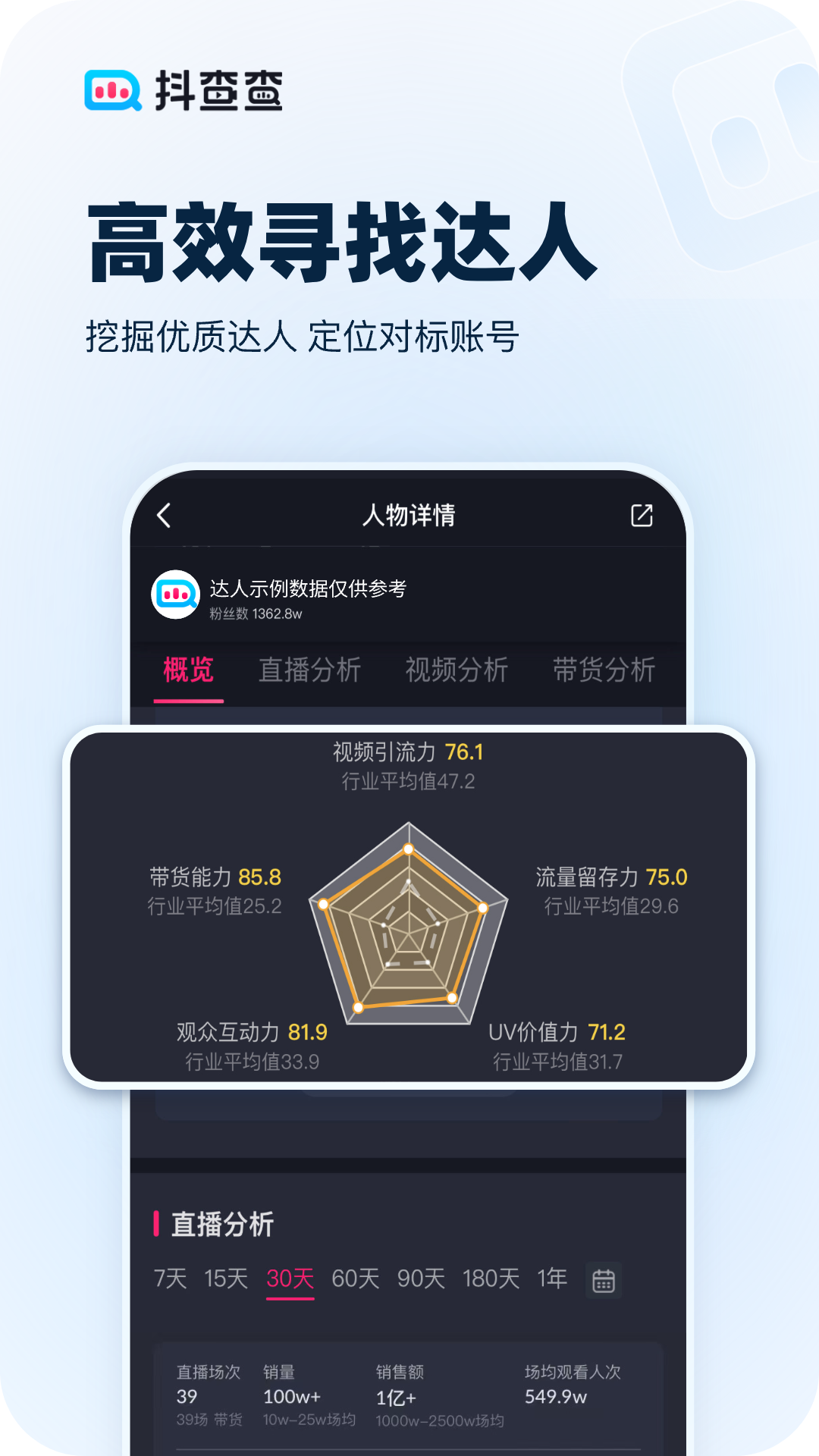 抖查查界面展示